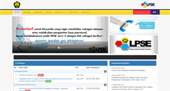 Desktop Screenshot of eproc.esdm.go.id